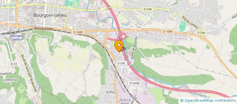 localisation de l'entreprise 913 721 197  à BOURGOIN-JALLIEU