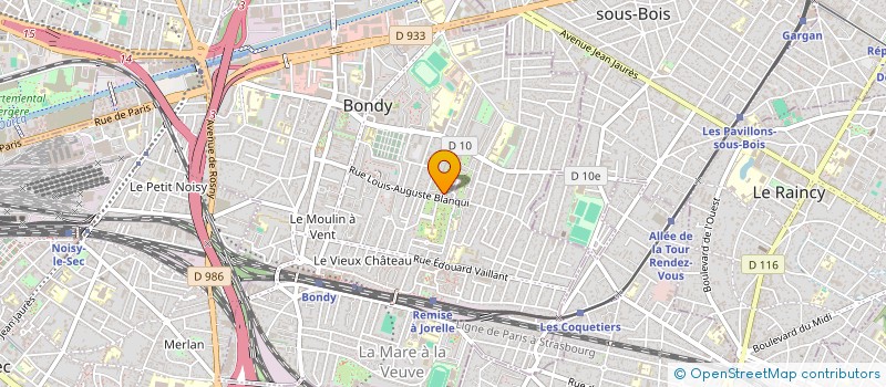 localisation de l'entreprise 913 722 138   BONDY