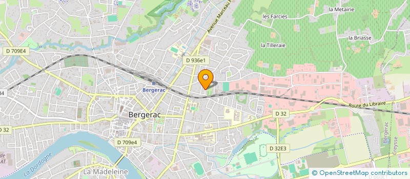 localisation de l'entreprise 913 738 357  à BERGERAC