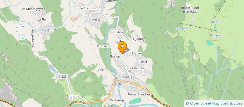 localisation de l'entreprise 913 739 058   MIEUSSY