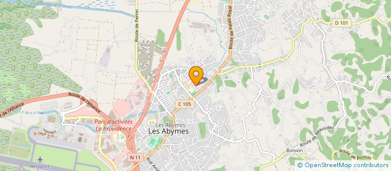 localisation de l'entreprise 913 741 625 à LES ABYMES