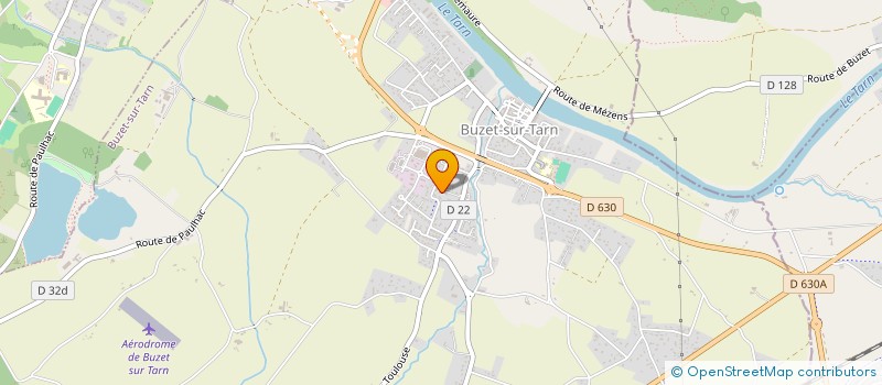 localisation de l'entreprise 913 743 464   BUZET-SUR-TARN