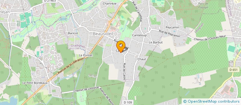 localisation de l'entreprise 913 749 206   GRADIGNAN