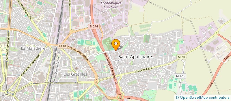 localisation de l'entreprise 913 750 907   SAINT-APOLLINAIRE