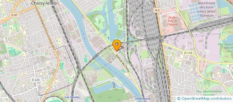 localisation de l'entreprise 913 773 883  à VILLENEUVE-SAINT-GEORGES