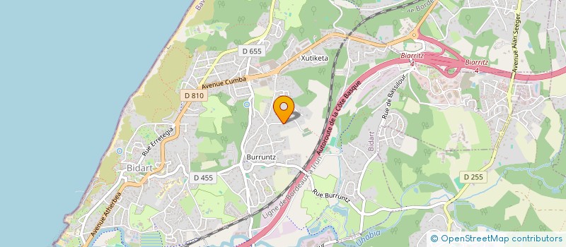 localisation de l'entreprise 913 779 450  à BIARRITZ