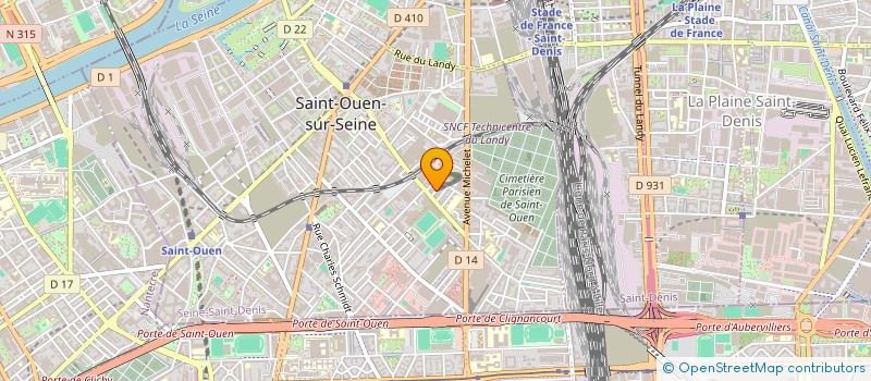 localisation de l'entreprise 913 802 203 à SAINT-OUEN-SUR-SEINE