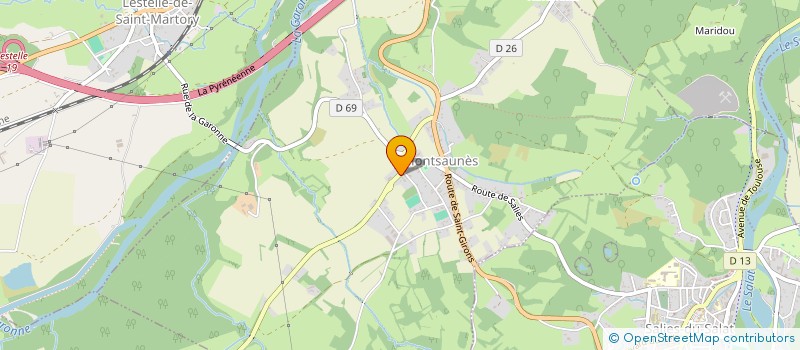 localisation de l'entreprise 913 809 000   MONTSAUNES