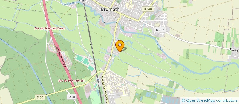 localisation de l'entreprise 913 811 642   BRUMATH