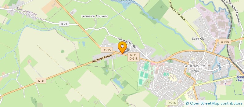 localisation de l'entreprise 913 816 617   GOURNAY-EN-BRAY