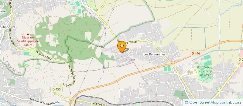 localisation de l'entreprise 913 829 909   RIOM