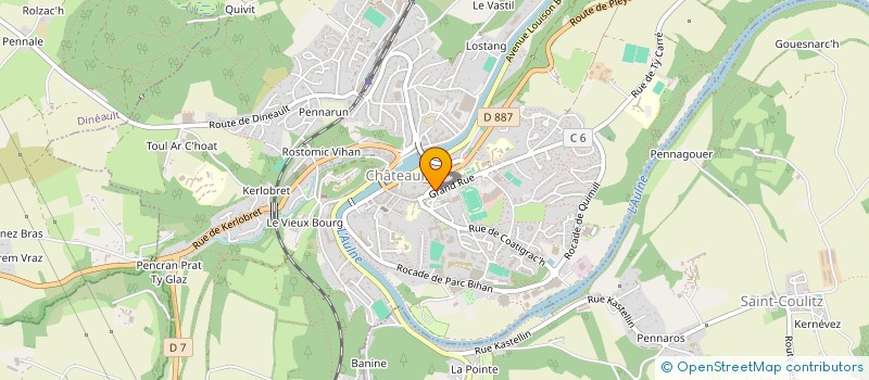 localisation de l'entreprise 913 840 583   CHATEAULIN