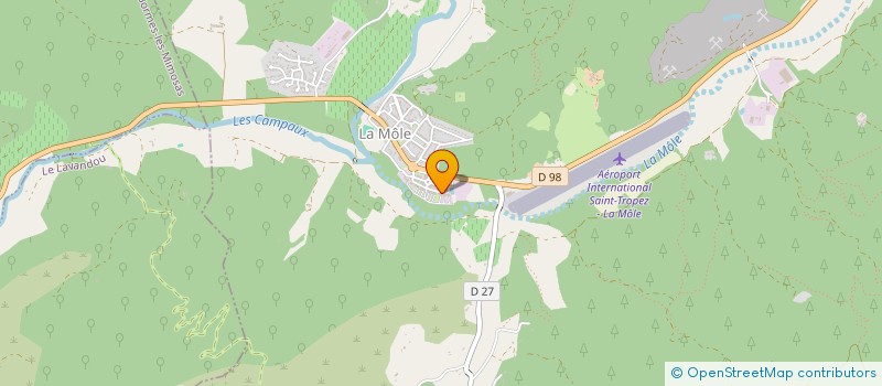 localisation de l'entreprise 913 852 505   LA MOLE