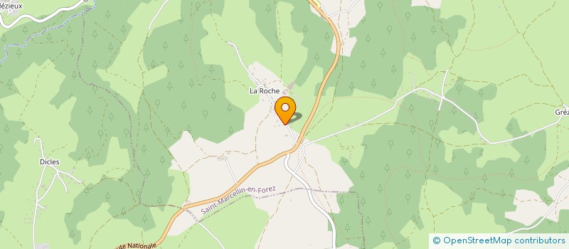 localisation de l'entreprise 913 852 828   SAINT-ETIENNE