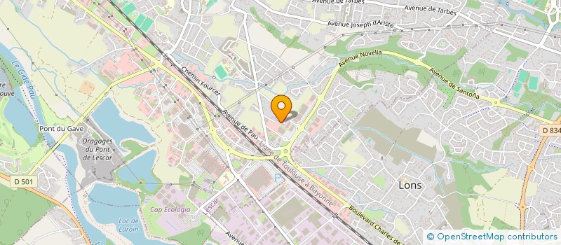 localisation de l'entreprise 913 875 506   LONS