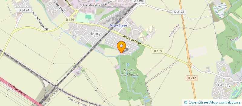 localisation de l'entreprise 913 914 776   MITRY-MORY