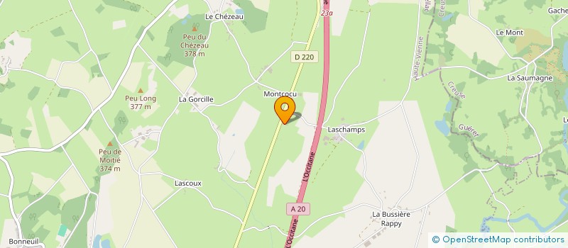 localisation de l'entreprise 913 933 974 à SAINT-AMAND-MAGNAZEIX