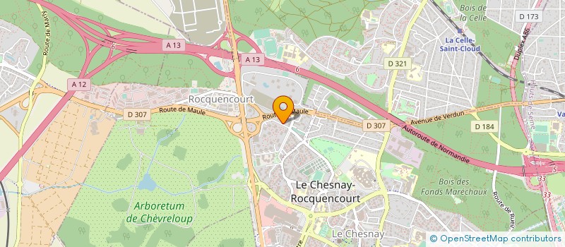 localisation de l'entreprise 913 938 148  à VERSAILLES