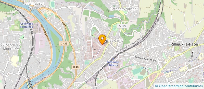 localisation de l'entreprise 913 958 401   RILLIEUX-LA-PAPE