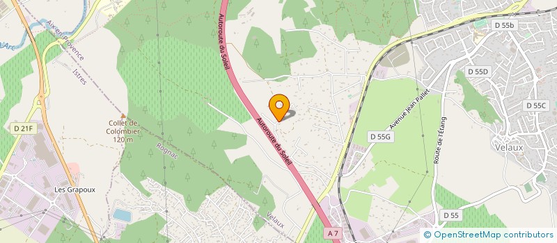 localisation de l'entreprise 913 963 633 à VELAUX