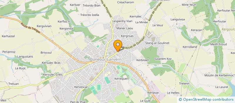 localisation de l'entreprise 913 964 763  à PLONEOUR-LANVERN
