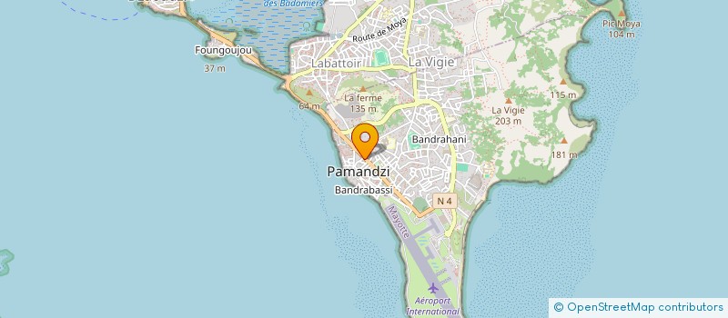 localisation de l'entreprise 913 970 349 à PAMANDZI