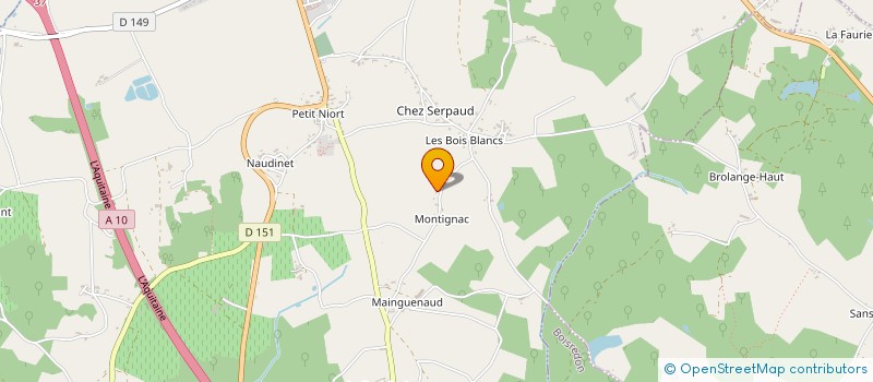 localisation de l'entreprise 913 989 109   MIRAMBEAU