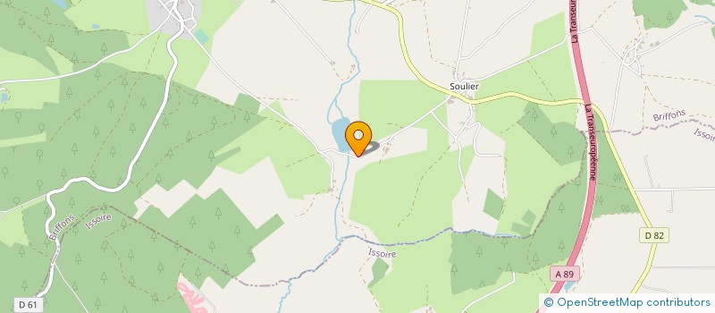 localisation de l'entreprise 913 989 406   BRIFFONS