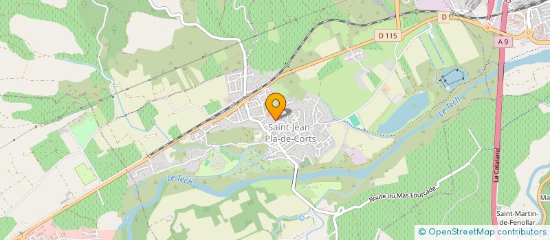 localisation de l'entreprise 914 011 903   SAINT-JEAN-PLA-DE-CORTS