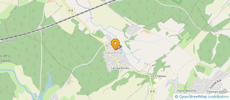 localisation de l'entreprise 914 018 106   CHAUCENNE