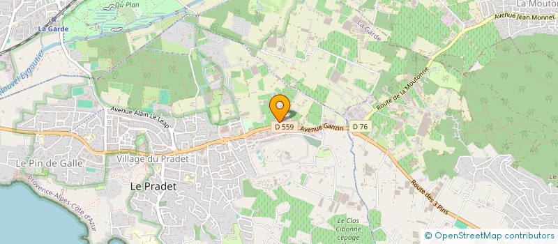 localisation de l'entreprise 914 034 863   LE PRADET