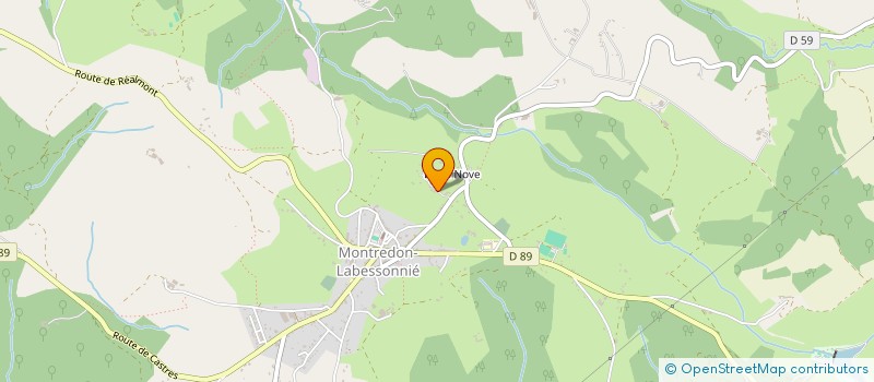 localisation de l'entreprise 914 046 545   MONTREDON-LABESSONNIE