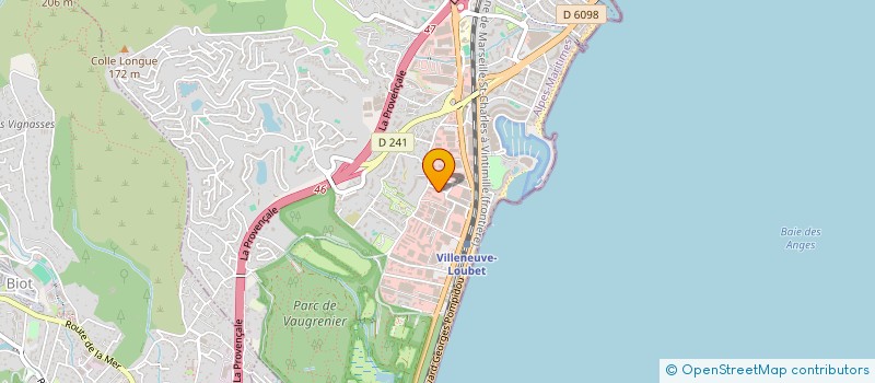 localisation de l'entreprise 914 089 404   VILLENEUVE-LOUBET