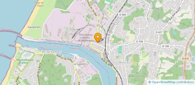 localisation de l'entreprise 914 089 628   SOUSTONS