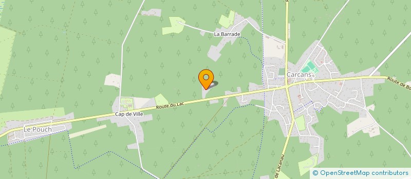 localisation de l'entreprise 914 098 223   CARCANS