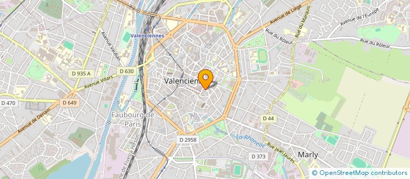 localisation de l'entreprise 914 103 973 à VALENCIENNES