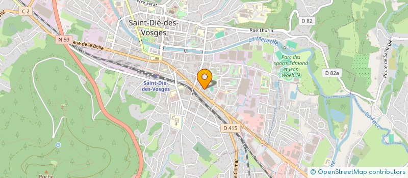 localisation de l'entreprise 914 109 186 à SAINT-DIE-DES-VOSGES