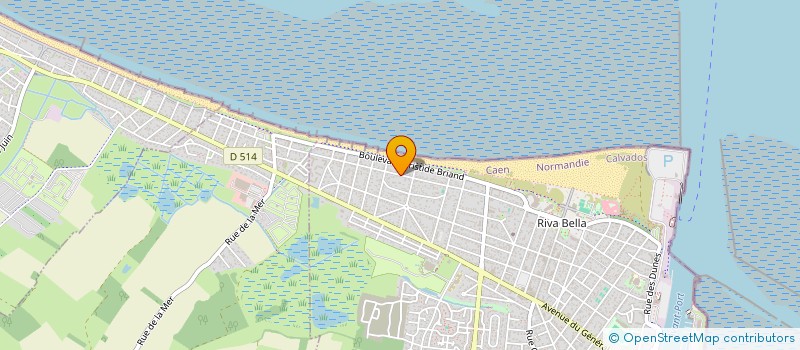 localisation de l'entreprise 914 111 315   COURSEULLES-SUR-MER