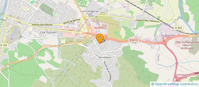 localisation de l'entreprise 914 116 710 à CARCASSONNE