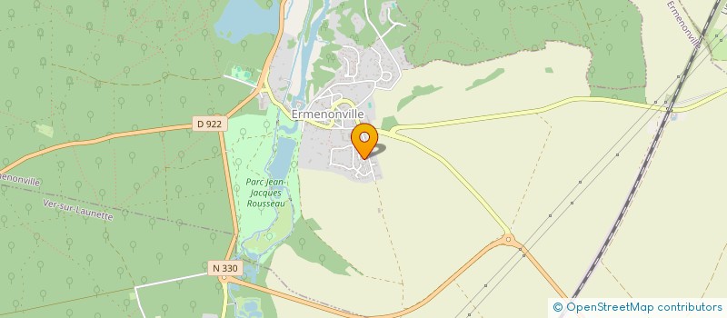 localisation de l'entreprise 914 131 172   ERMENONVILLE