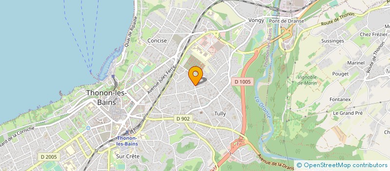 localisation de l'entreprise 914 143 227  à THONON-LES-BAINS