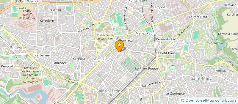 localisation de l'entreprise 914 143 318  à BREST