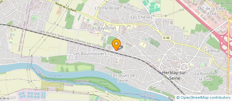 localisation de l'entreprise 914 152 566   HERBLAY-SUR-SEINE