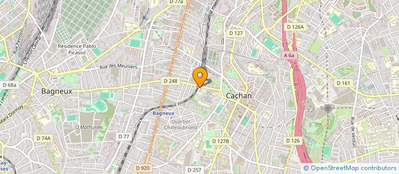 localisation de l'entreprise 914 153 093   CACHAN