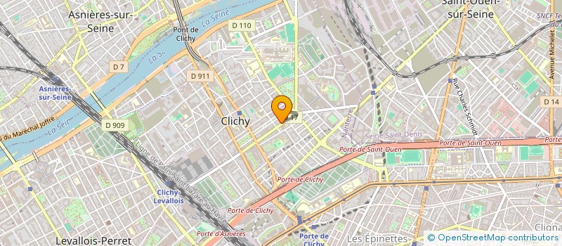 localisation de l'entreprise 914 158 670  à CLICHY