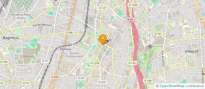 localisation de l'entreprise 914 161 427   CACHAN