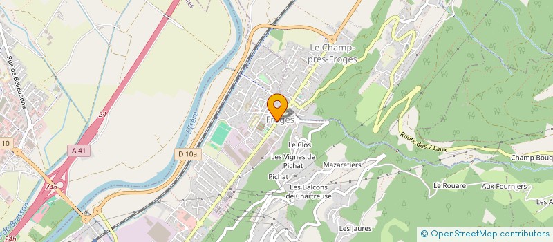 localisation de l'entreprise 914 193 974  à BLAYE