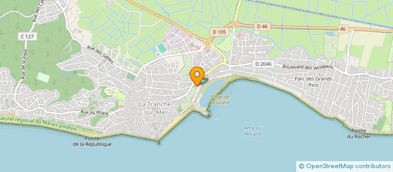 localisation de l'entreprise 914 198 254   LA TRANCHE-SUR-MER