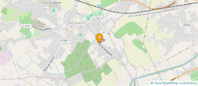 localisation de l'entreprise 914 204 565   MONTBETON