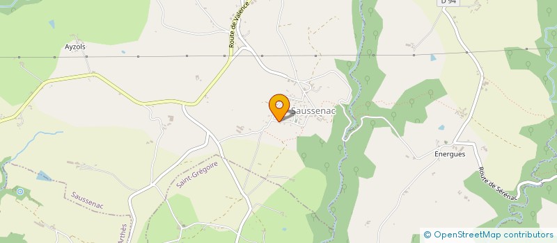 localisation de l'entreprise 914 213 624   SAUSSENAC